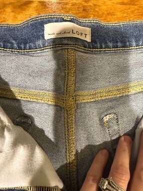 Women’s size 12, Ann Taylor Loft “The Slim” nothing just jeans.